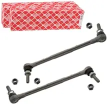 2X FEBI BILSTEIN KOPPELSTANGEN VORNE BEIDSEITIG PASSEND FÜR FORD COUGAR MONDEO Meistverkauft