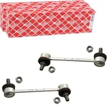 2X FEBI BILSTEIN KOPPELSTANGEN HINTEN BEIDSEITIG PASSEND FÜR TOYOTA COROLLA Neuheit