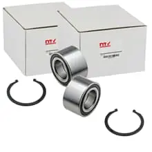 2X NTY RADLAGER-SATZ VORNE BEIDSEITIG PASSEND FÜR HYUNDAI ACCENT ATOS COUPE Knallerangebot