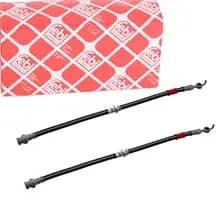 2X FEBI BILSTEIN BREMSSCHLÄUCHE HINTEN BEIDSEITIG PASSEND FÜR VOLVO S40 V40 Highlight