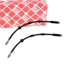 2X FEBI BILSTEIN BREMSSCHLÄUCHE VORNE BEIDSEITIG PASSEND FÜR FORD MONDEO Direkt Vom Hersteller