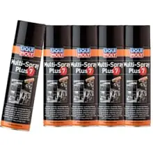 5x 500ml LIQUI MOLY MULTI-SPRAY PLUS 7 FETTSPRAY UNIVERSEL SCHMIERMITTEL Markenprodukt