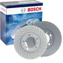 2X BOSCH BREMSSCHEIBEN 317,8mm VORNE RECHTS LINKS PASSEND FÜR PORSCHE 911 Preis Gesenkt