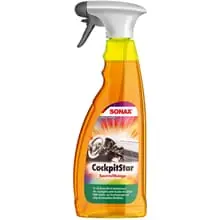 1x 750 ml SONAX COCKPITSTAR KUNSTSTOFFPFLEGEMITTEL COCKPITREINIGER PFLEGEMITTEL Echt