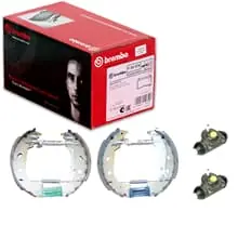 Jetzt Kaufen BREMBO BREMSBACKEN VORMONTIERT HINTERACHSE PASSEND FÜR FIAT MAREA MULTIPLA