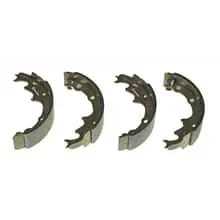 BREMBO BREMSBACKEN HINTERACHSE PASSEND FÜR CHRYSLER VOYAGER DODGE CARAVAN JEEP Markenprodukt