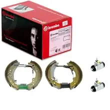 BREMBO BREMSBACKEN VORMONTIERT HINTERACHSE PASSEND FÜR CITROËN JUMPER FIAT Preiswert