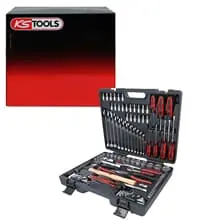 Expressversand KS TOOLS WERKZEUGSATZ MATT SATINIERT VERCHROMT 917.0797