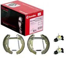 BREMBO BREMSBACKEN VORMONTIERT HINTERACHSE PASSEND FÜR SKODA OCTAVIA ROOMSTER Mega-Angebot