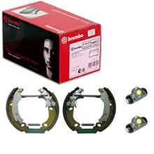 BREMBO BREMSBACKEN VORMONTIERT HINTERACHSE PASSEND FÜR FIAT 500 PANDA K 23 052 Sichere Zahlung
