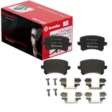 BREMBO PRIME LINE BREMSBELÄGE SATZ HINTERACHSE PASSEND FÜR AUDI Q3 P 85 142 Neue Ware