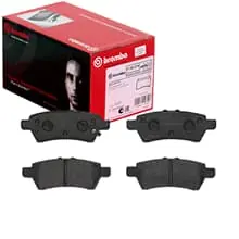 Letzte Chance BREMBO PRIME LINE BREMSBELÄGE SATZ HINTERACHSE PASSEND FÜR NISSAN NP300