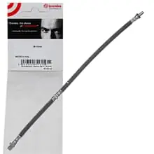 Neu Im Sortiment BREMBO BREMSSCHLAUCH 465mm AM BREMSSATTEL HINTERACHSE AUßEN LINKS RECHTS