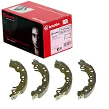 Angebot BREMBO BREMSBACKEN HINTERACHSE PASSEND FÜR DAIHATSU CUORE MATERIA SIRION S 16