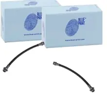 Echt 2X BLUE PRINT BREMSSCHLÄUCHE HINTEN MITTE PASSEND FÜR LINKS+RECHTS