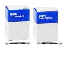 Sonderangebot 2X DELPHI BREMSSCHLÄUCHE HINTEN INNEN AM HAUPTZYLINDER PASSEND FÜR AUDI A4 A8