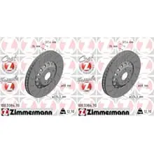 2x ZIMMERMANN FORMULA Z BREMSSCHEIBEN 375mm GELOCHT VORNE passend für AUDI A4 A5 Heißes Angebot