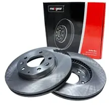 Rabatt 2X MAXGEAR BREMSSCHEBEIBEN 274mm BELÜFTET VORNE PASSEND FÜR MAZDA 323 6 626