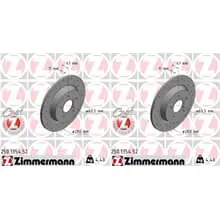 2x ZIMMERMANN SPORT BREMSSCHEIBEN 280mm GELOCHT HINTEN passend für FORD C-MAX FO Rabatt