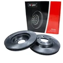 2X MAXGEAR BREMSSCHEBEIBEN 280mm BELÜFTET VORNE PASSEND FÜR HYUNDAI COUPE I30 Begrenztes Angebot