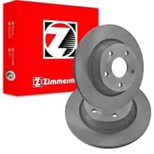 Neue Kollektion 2X ZIMMERMANN COAT Z BREMSSCHEIBEN 271mm VOLL HINTEN PASSEND FÜR FORD FOCUS