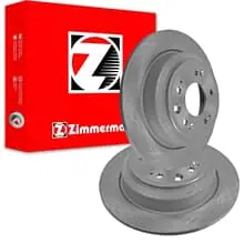 2X ZIMMERMANN COAT Z BREMSSCHEIBEN 305mm VOLL HINTEN PASSEND FÜR HONDA ACCORD Neuheit