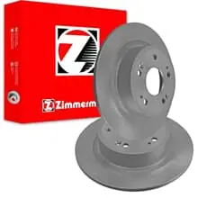 2X ZIMMERMANN COAT Z BREMSSCHEIBEN 282mm VOLL HINTEN PASSEND FÜR HONDA ACCORD Knallerangebot