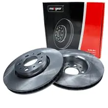 Top-Angebot 2X MAXGEAR BREMSSCHEBEIBEN 286mm BELÜFTET VORNE PASSEND FÜR VOLVO S60 S70 S80