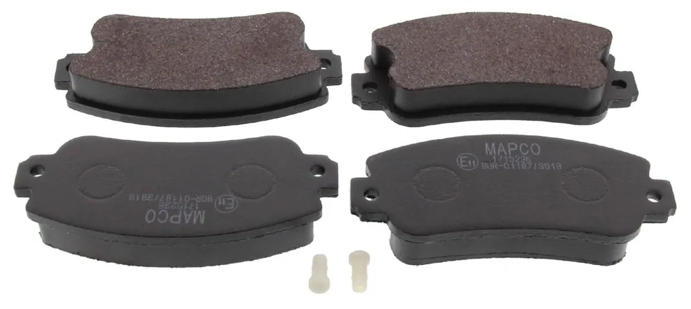 Bremsbelagsatz, Scheibenbremse, Vorderachse, AUTOBIANCHI, FIAT, LANCIA, SEAT Markenware