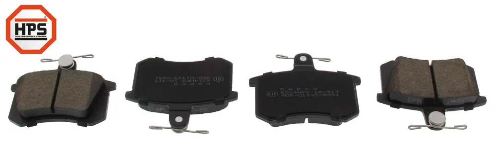 Neu Im Sortiment HPS-Carbon-Bremse, Bremsbelagsatz, HA, Audi A4, A6, A8, 80