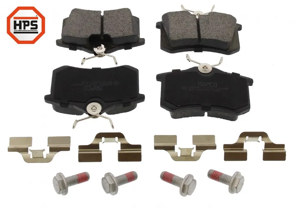 Angebot HPS-Carbon-Bremse, Bremsbelagsatz, HA Audi A4, VW Golf IV, PASSAT, POLO