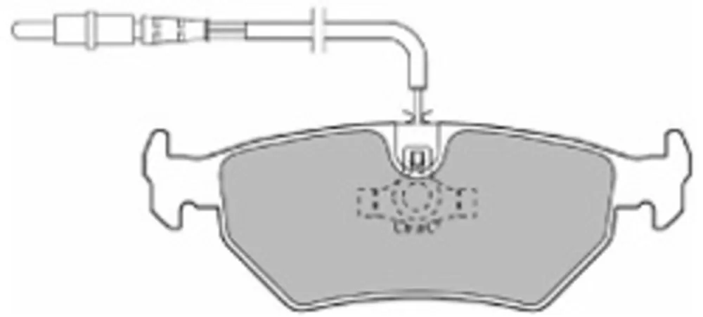 Bremsbelagsatz, Scheibenbremse, Hinterachse, CITROËN, FIAT, LANCIA, PEUGEOT Sonderaktion