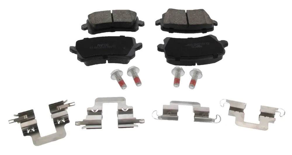 Billig Bremsbelagsatz, Scheibenbremse, Hinterachse, AUDI, SEAT, SKODA, VW