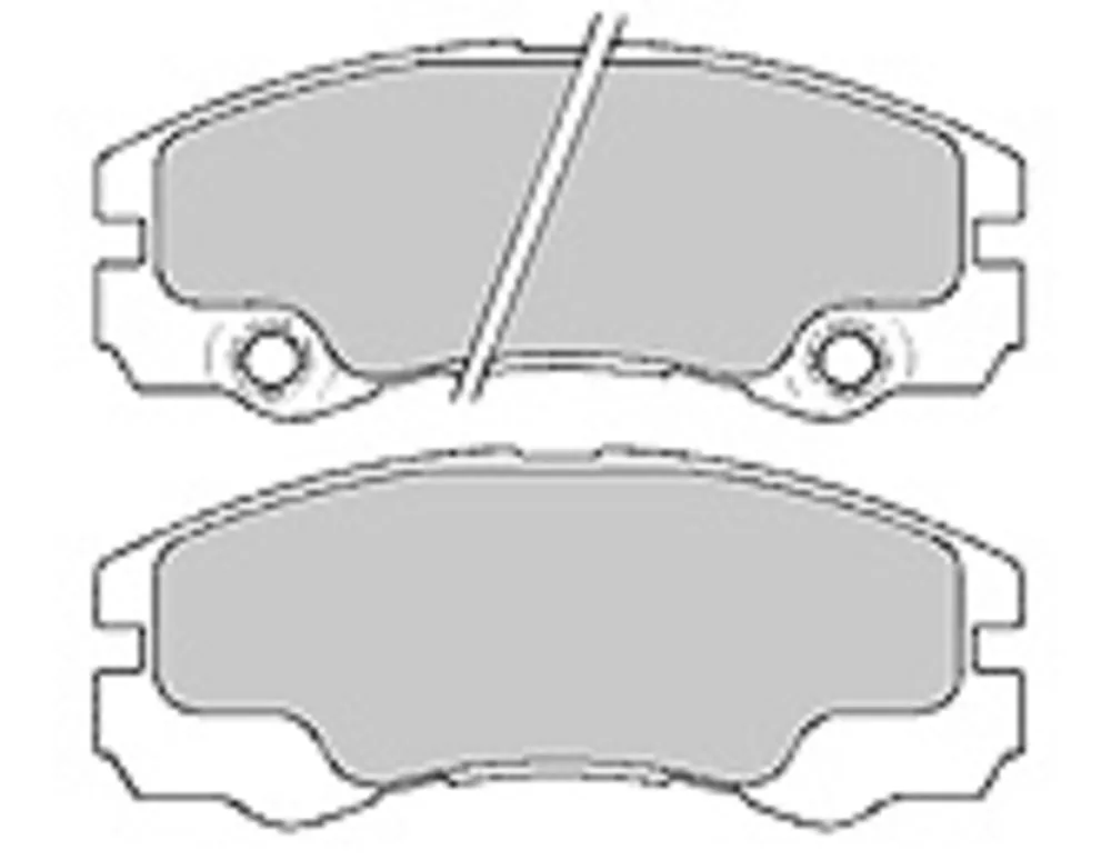 Bremsbelagsatz, Scheibenbremse, Vorderachse, OPEL Preiswert