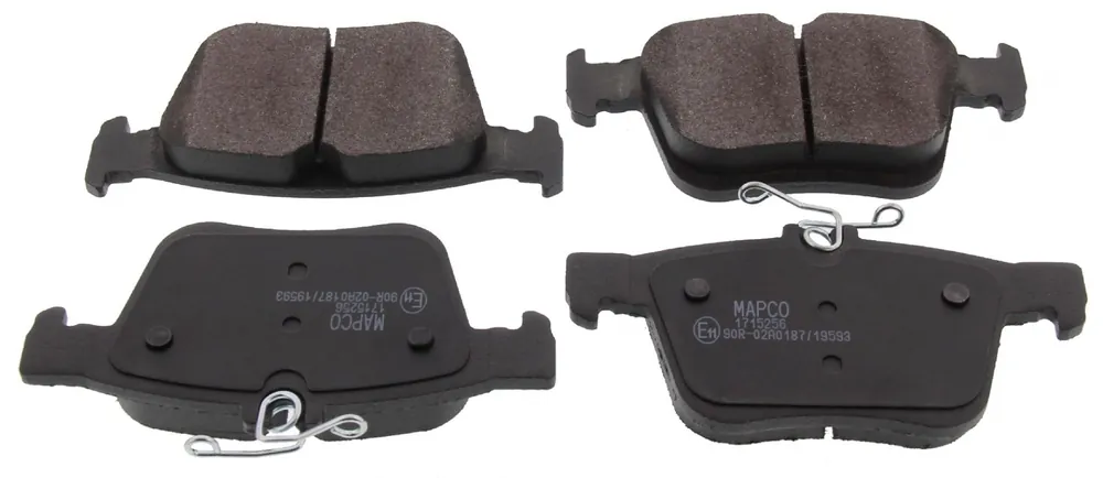 Billig Bremsbelagsatz, Scheibenbremse, Hinterachse, AUDI, SEAT, SKODA, VW