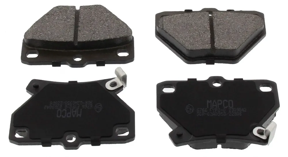 Neu Im Sortiment Bremsbelagsatz, Scheibenbremse, Hinterachse, TOYOTA