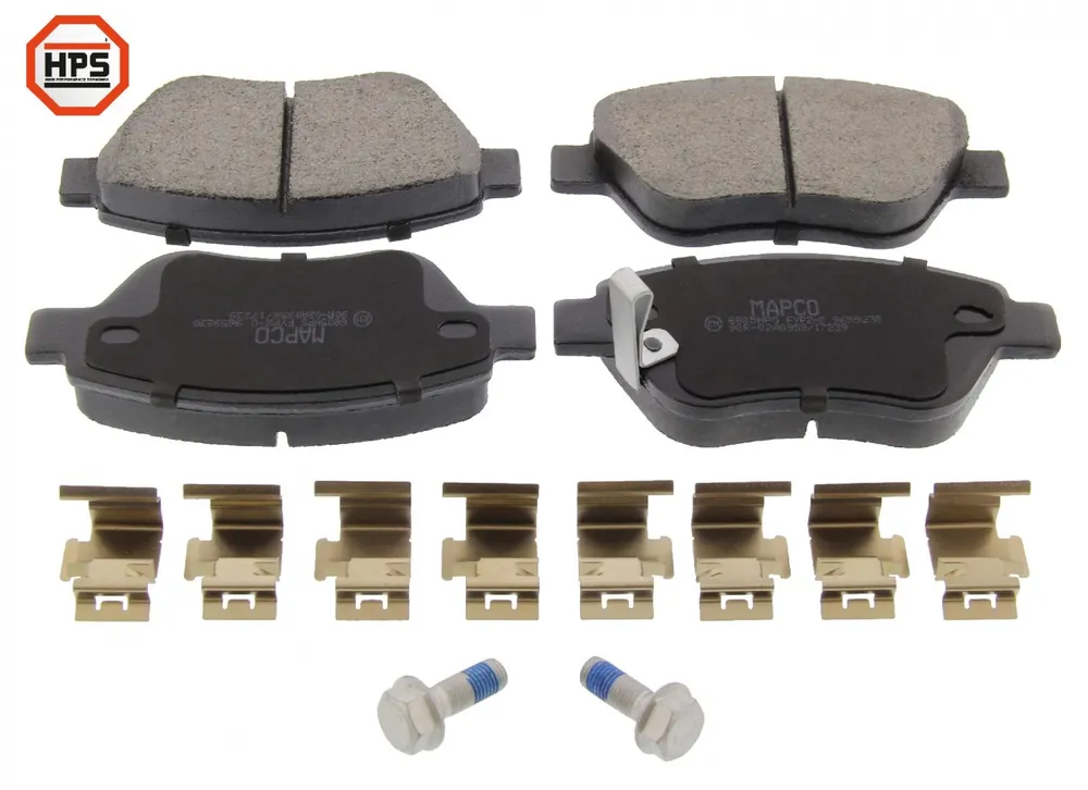HPS-Carbon-Bremse, Bremsbelagsatz, VA, OPEL ADAM, CORSA D Highlight