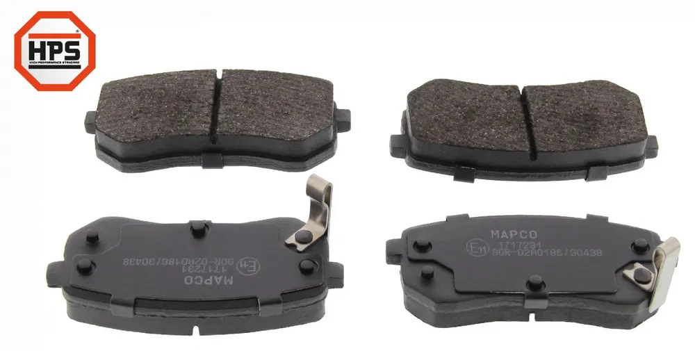 HPS-Carbon-Bremse, Bremsbelagsatz, HA, HYUNDAI i10, KIA Picanto Neu