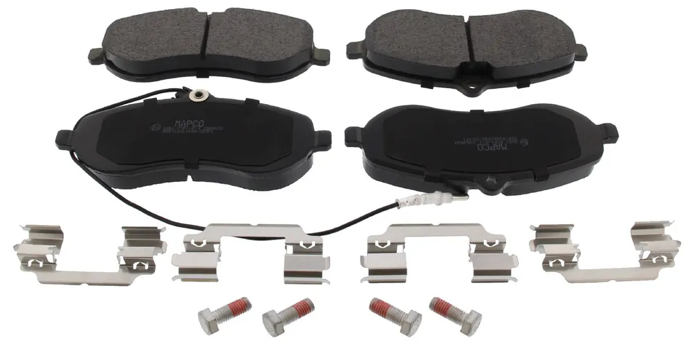 Bremsbelagsatz, Scheibenbremse, Vorderachse, CITROËN, FIAT, PEUGEOT, TOYOTA Knallerangebot