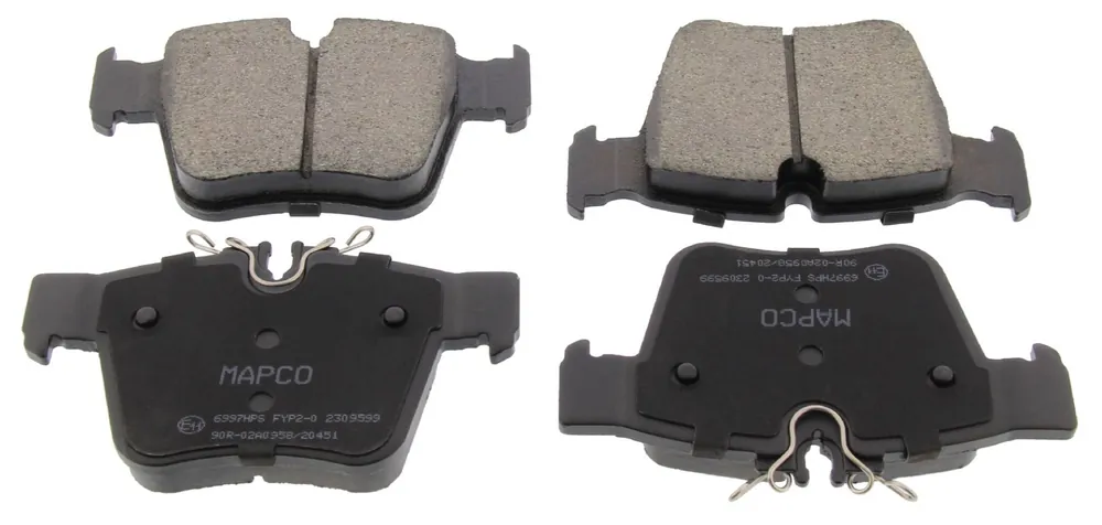 Begrenztes Angebot HPS-Carbon-Bremse, Bremsbelagsatz, HA, MERCEDES-BENZ C-KLASSE