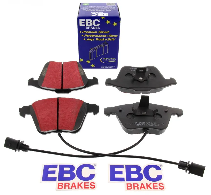 EBC-Bremsbeläge, Blackstuff, Achssatz, VA, Audi A4, A6, A8, Seat Exeo Begrenztes Angebot
