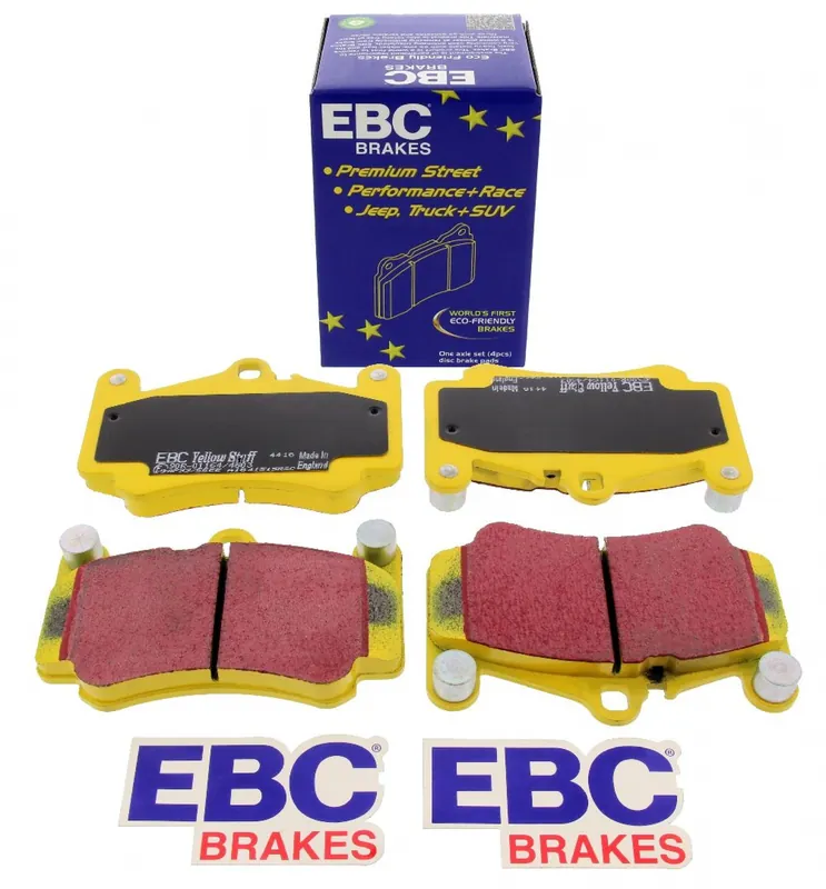 Preisreduziert EBC-Bremsbeläge, Yellowstuff, Achssatz, VA, Porsche 911