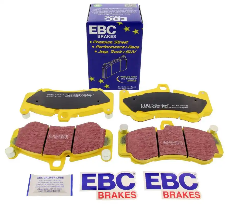 Must-Have EBC-Bremsbeläge, Yellowstuff, Achssatz, VA, Porsche 911
