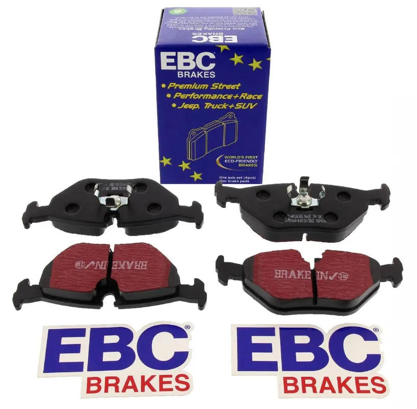 Kracherpreis EBC-Bremsbeläge, Blackstuff, Achssatz, HA, BMW Z1, Z3, 3