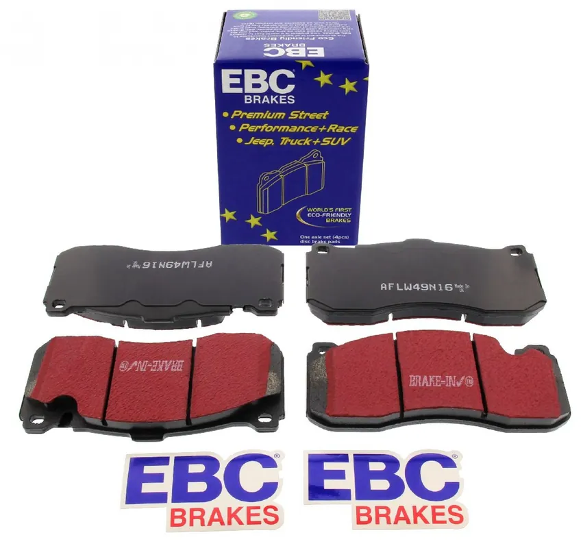 EBC-Bremsbeläge, Blackstuff, Achssatz, VA, BMW 1, 3 Meistverkauft