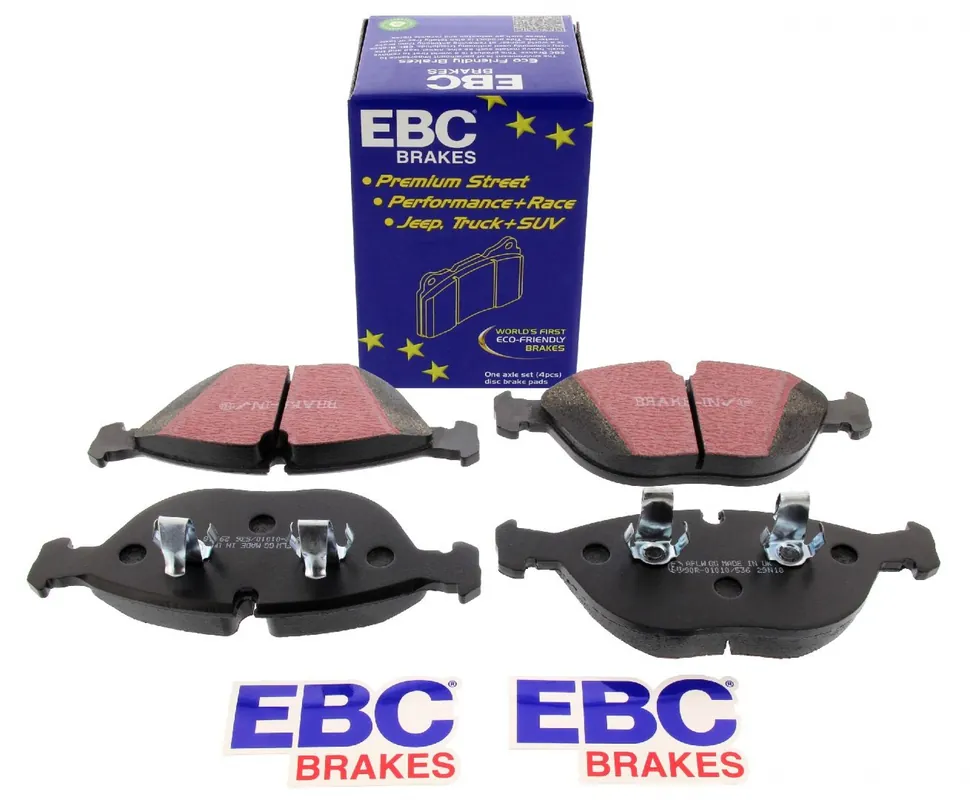 Direktkauf EBC-Bremsbeläge, Blackstuff, Achssatz, VA, VW Golf 4 R32, Ø 334 mm