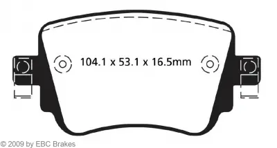 EBC-Bremsbeläge, Yellowstuff, Achssatz, HA, Audi, Seat, Skoda, VW Letzte Chance