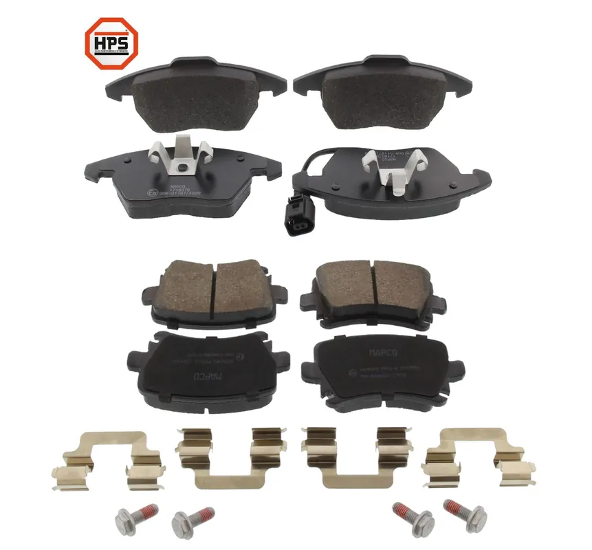 HPS-Carbon-Bremse, Bremsensatz, VA + HA, VW Golf 5 + 6, Passat, EOS Top-Seller