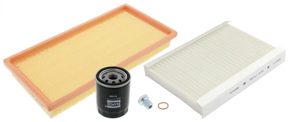 Garantierte Lieferung Filter-Satz, Fiat Punto